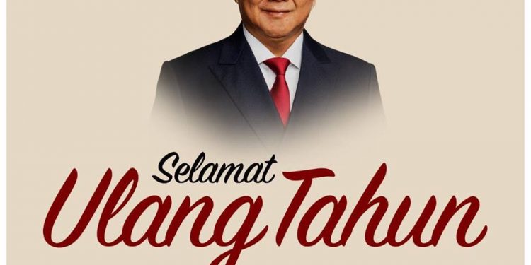 67 TAHUN PRABOWO SUBIANTO DAN GUNUNG EVEREST